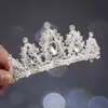 Corona de Princesa para Niños Más Vendida en Stock Cristales de Pedrería Tocado Nupcial Accesorios para Vestido de Novia Esenciales para Bodas