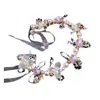 Tiara de Cabelo Feminina com Design Floral para Hanfu, Roupa Nova de Ano Novo Infantil Estilo Princesa, Penteado Diário para Damas de Honra, Tiara e Acessório de Cabelo de Alta Qualidade