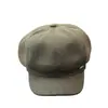 Gorra octogonal estilo japonés Maillard para mujer, boina retro británica de otoño e invierno, moderna, casual, versátil, gorra de vendedor de periódicos que adelgaza la cara