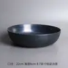 Tazón de cerámica creativo, tazón para el hogar, tazón para sopa, tazón para verduras, plato para sopa de fideos, plato para ensalada, tazón para refrigerios, tazón de red roja, tazón de color sólido