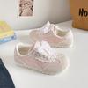 Sapatos Forrest Gump com Pontos de Renda Delicada Femininos Vintage Verão 2025 Leves Planos Casuais Versáteis Sapatos de Treino Alemães B3527