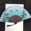 Abanico Plegable Estilo Chino Estilo Retro Portátil Dinastía Han Cheongsam Accesorios de Baile Venta al por Mayor Fotografía de Actuaciones Escenario Puesto Callejero