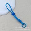 Cordón para teléfono móvil Personalizado Poliéster Cuerda de muñeca Corto Corazón Hebilla de plástico Hebilla de resorte Muñeco de juguete Cordón para teléfono móvil