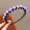 Diadema Infantil Linda de Dibujos Animados Kuromi para Niñas Antideslizante que No Daña el Cabello Diadema para el Cabello para Niña Flequillo Cabello Suelto Accesorios para el Cabello Nuevo
