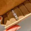 Anillo Abierto Redondo Hueco de Circonita, Estilo Minimalista Único, Anillo para Dedo Índice, Lujo Ligero, Sensación de Alta Gama, Joyería de Diseñador, Diseño de Nicho