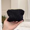 Monedero pequeño Ins con estampado de lápiz labial, bolsa cosmética, bolsa menstrual para niñas, mini almacenamiento, tela, cremallera, bolsa cosmética