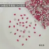 2*3 strass de circonita ovalada para decoración de uñas, strass blancos de moda y deslumbrantes, de fondo plano y forma irregular, accesorios de circonita para uñas ponibles