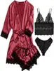 Processamento transfronteiriço Fonte Yama Lingerie sexy europeia e americana Renda de tentação sexy