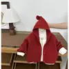 Cárdigan de suéter para niños, colección de otoño, color liso, tejido grueso, abrigo cálido para niños y niñas, suéter para bebé