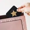 Espejo de Maquillaje Portátil, Espejo de Tocador, Espejo de Princesa, Plegable Portátil de Moda Simple Mini Cuadrado Doble Cara