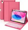 Funda protectora para teclado iPad 11ª generación 10.9 retroiluminación de siete colores 9ª generación carcasa plana ranura para lápiz de succión magnética aire aplicable dividido
