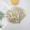 Simulação de Natal árvore de coral falso coral plantas aquáticas decoração em pó de ouro macio layout de cena de feriado de Natal atacado