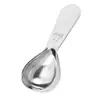 En stock Espesada Acero Inoxidable 304 Cuchara para Granos de Café Báscula Cuchara Medidora Cuchara para Leche en Polvo Cuchara para Condimentos Cuchara Medidora Cuchara para Té