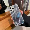 Adecuado para iPhone16 Funda para Teléfono Móvil Pluma de Arena Degradado con Pedrería Apple 15ProMax Láser Sentido Avanzado 14 Funda Protectora