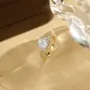 Anillo Brillante de Circonita Cúbica, Joyería de Nicho de Alta Gama, Anillo Ajustable Versátil de Moda Más Vendido 2026