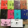 Lote de Funda Universal de Cuero Giratoria de Tres Agujeros con Patrón de Cristal Elástico para Tablet PC de 7 pulgadas, 8 pulgadas, 9 pulgadas, 10 pulgadas