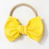 Diadema de Bebé Nueva de Verano con Lazo Accesorios para el Cabello para Niños Suave y Cómoda Diadema Doble Capa para Bebés
