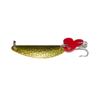 Cebo falso con lentejuelas, cebo Luya en miniatura, cebo duro con cuentas, cebo de pesca de raya blanca para lubina, anzuelo simple, tipo cuchara, ruido, lentejuelas biónicas