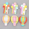Globo Aerostático DIY Accesorios de Resina Accesorios Arcoíris para Niños Accesorios para el Cabello Hecho a Mano DIY Paquete de Materiales para Funda de Teléfono Pegamento Crema