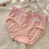 Ropa interior modal para mujer, cintura 7A, antibacteriana, con ácido poliláctico, entrepierna extendida, tallas grandes, sin costuras, venta al por mayor
