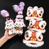 Tiras Tipo Pelo de León Danzante para Linternas Hanfu, Imitación de Piel de Visón, Transfronterizas, 1 cm, Blancas, No Sueltan Pelo, Accesorios Decorativos DIY, En Stock