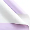 Jiemei Venta al por mayor personalizada Floristería Materiales de empaque floral Papel de flor de papel estilo europeo de dos colores Papel de regalo para ramo de flores frescas