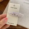 Ins Coreano Novo Presilha Geométricas Rosa com Strass e Gotejamento de Óleo Doce Moda Clipe para Franja Clipe Bico de Pato Acessórios de Cabelo