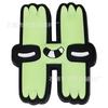 Alfabeto Flor de Zapato Legendaria jibbitz Accesorios para Zapatos Desmontable Agujero de Croc Hebilla Decorativa para Zapato Flor de Zapato Hebilla de Zapato