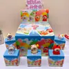 Nueva figura de panda de la suerte cultural y creativa en caja sorpresa mini, muñeca de caja sorpresa, figura decorativa, adorno de regalo, coleccionable