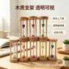 Reloj de arena redondo de madera al por mayor, temporizador de 1, 3, 5 y 10 minutos, juego de té para el hogar, decoración, regalo de cumpleaños