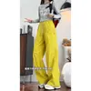 Calça de trabalho softshell à prova d'água, vento e sujeira estilo americano, corte reto e folgado, nova marca de tendência outonal para atividades ao ar livre, calça casual fashion elástica para casais