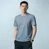 [Personalizado] Nuevo Estilo de Verano para Hombre Holgado y Versátil Color Sólido Simple Top Deportivo Camiseta de Manga Corta Tendencia Estilo Coreano