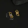 Anillo de Plata S925 Chapado en Oro Incrustado Flor de Girasol Luna Blanca Superficie Agujero Pasante Accesorios Moda DIY Nuevo Chinoiserie Accesorios de Flores Pequeñas
