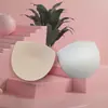 Almohadillas de Esponja Transpirables sin Costuras para Sujetador, Sujetador Deportivo, Ropa de Yoga, Almohadillas para Bikini, Insertos, Pijama, Ropa de Casa, Copas Moldeadas, Delgadas