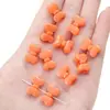 Lazo Acrílico Cuatro Vías Cuentas Sueltas Hecho a Mano DIY Cadena para Teléfono Collar Colgantes Adornos Accesorios de Joyería con Cuentas