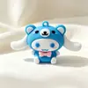 Sanrio Colgante de Muñeca de Goma Blanda 3D Kuromi My Melody Llavero Accesorios Decoración de Mochila Regalo Venta al por Mayor