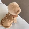 Colete quentinho para outono e inverno, estilo Teddy, adequado para filhotes, roupa para cachorro para Mibi Bear, Lulu da Pomerânia, pets pequenos de outono, gatos