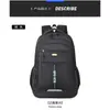 Nova Mochila de Negócios Transfronteiriça para Homens e Mulheres, Mochila Escolar Casual de Grande Capacidade para Computador, Mochila de Viagem Estudantil Moderna e Simples