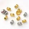 Ouro 14K Preenchido Conserva Cor Mantra de Seis Caracteres Espaçador Espaçadores de Ouro Antigo Contas Soltas DIY Acessórios para Colares de Mão Materiais de Contas