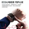 Nuevo modelo transfronterizo ET571 reloj inteligente con ECG, electrocardiograma, llamadas Bluetooth, impermeable, y monitorización de frecuencia cardíaca, presión arterial y oxígeno en sangre