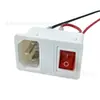 Fio de Solda Etl Americano Certificado Ac-01 Seguro Único Fonte Três-em-Um com Interruptor Tipo Navio Vermelho Tomada de Alimentação AC