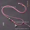 Cordão Fino para Pingente Tecido à Mão DIY Cordão para Colar de Jade Ágata Cordão para Pendurar Pingente de Jade Alça de Pescoço para Pingente de Lótus