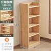Estantería de madera maciza pura, armario de almacenamiento de piso, armario de almacenamiento de pino para niños, estantería de pared a pared para estudiantes, estantería para el hogar con puerta