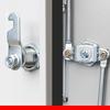 Cerradura para archivador cerradura para puerta de armario de hierro cerradura Cielo y Tierra cerradura de varilla de conexión superior e inferior cerradura para armario de personal cilindro cerradura núcleo para archivador