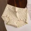 Algodón Puro Antibacteriano en la Entrepierna Niñas Clase A Algodón para Bebé Antibacteriano en la Entrepierna Longitud Extendida Cubre Cadera Florales Calzones para Niñas Empaque Sencillo