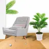 Plantas Verdes Simuladas de Venta Caliente Transfronteriza, Árboles Falsos de Girasol, Hojas de Hierro, Plantas en Maceta para Sala de Estar Interior, Bonsái de Decoración para Paisajismo