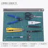 Mesa de Arena Modelo de Ensamblaje de Construcción Juego de Herramientas DIY Cuchillo de Manualidades Caja de Almacenamiento de Materiales Kit de Herramientas Gundam