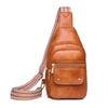 Bolso cruzado de piel sintética para mujer, nuevo, resistente al desgaste y a las salpicaduras, de gran capacidad, para el pecho, bandolera de hombro.