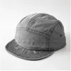 Novo Boné de Baseball Vintage Desgastado com Aba Macia Ajustável, Chapéu Simples Casual Versátil para Trabalho com Cinco Painéis para Homens e Mulheres, Estilo Casal