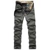 2019 primavera e verão novo macacão militar multibolsos masculino reto lavado elástico casual calças masculinas 9167